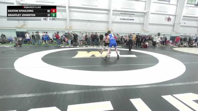 150 lbs Consi Of 8 #2 - Easton Spaulding, WV vs Brantley Johnston, KY