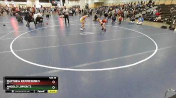 106 lbs Cons. Round 5 - Angelo Lomonte, PA vs Matthew Krawczenko, AZ