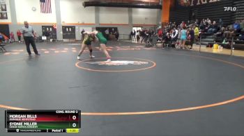 170 lbs Cons. Round 2 - Sydnie Miller, Cedar Rapids Kennedy vs Morgan Bills, Dubuque Hempstead