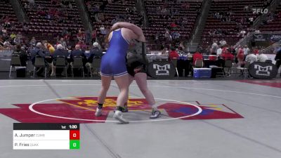 235 lbs Round Of 16 - Aja'nai Jumper, Cumberland Valley-G vs Peyton Fries, Quakertown-G