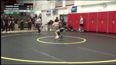 184 lbs Quarterfinal - Farzad Hashimi, Cerritos College vs Munther Saleh, Sacramento City College