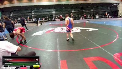 110-120 lbs Round 5 - Jake Colato, Douglas County Grapplers vs Morgan Stevens, R.A.W.C