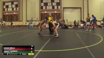 145 lbs Semis & 1st Wrestleback (8 Team) - Lucas Wells, Olympic Black vs Kenny Leverich, Team Alien