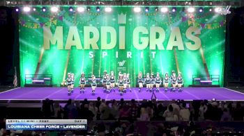 Louisiana Cheer Force - Lavender [2026 L1.1 Mini - PREP Day 1] 2026 Mardi Gras Grand Nationals