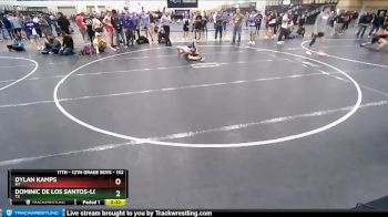 152 lbs Cons. Round 4 - Dominic De Los Santos-Lopez, TX vs Dylan Kamps, MT