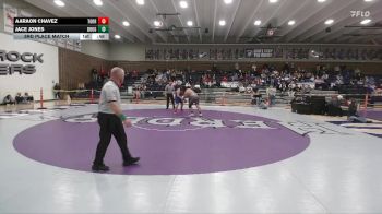 285 lbs 3rd Place Match - Aaraon Chavez, Torrington vs Jace Jones, Douglas