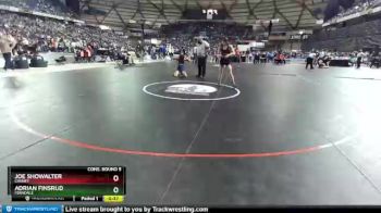 3A 132 lbs Cons. Round 5 - Joe Showalter, Cheney vs Adrian Finsrud, Ferndale