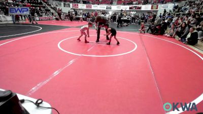 40 lbs Consi Of 4 - Easton Weeks, Hulbert vs Carter Mcculley, Claremore Wrestling Club