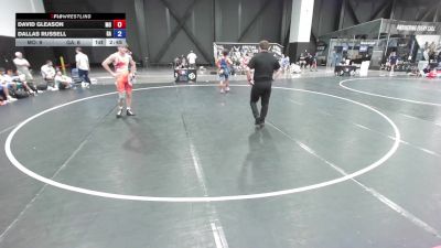 157 lbs David Gleason, Missouri vs Dallas Russell, Georgia