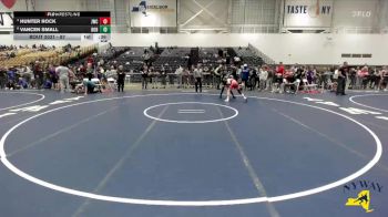 87 lbs Cons. Semi - Vancen Small, Xtreme Wrestling vs Hunter Rock, Journeymen Wrestling Club