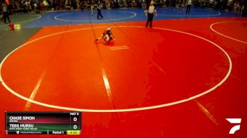 61 lbs Champ. Round 1 - Teeg Mursu, NYM (New York Mills) vs Chase Simon, NRHEG