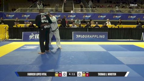 Thomas J. Whiston vs Fabricio Lopes Vital 2026 Pan Jiu Jitsu IBJJF Championship