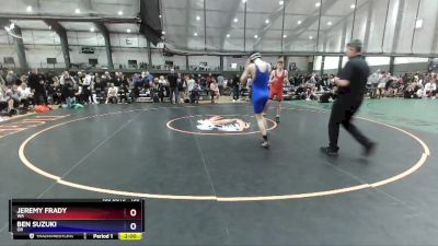 150 lbs Champ. Round 1 - Jeremy Frady, WA vs Ben Suzuki, OR