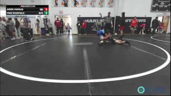 49 lbs Quarterfinal - Slate Pinson, Elgin Wrestling vs Maysey Zarantonello, Marlow Outlaws