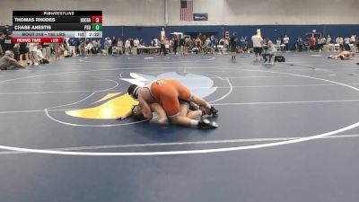 165 lbs Semifinal - Thomas Rhodes, Coast Guard vs Chase Anestis, Plymouth State