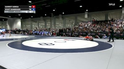 51 Finals kg Champ. Round 1 - Garrett Bjerga, Pinnacle Wrestling Club vs Wyatt Dannegger, Team Missouri Select
