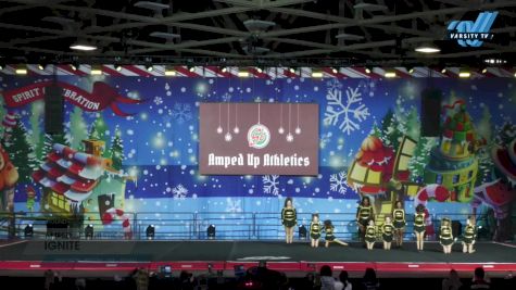 Amped Up Athletics - IGNITE [2024 L1 Youth - D2 - Small] 2024 Spirit Celebration Christmas Grand Nationals