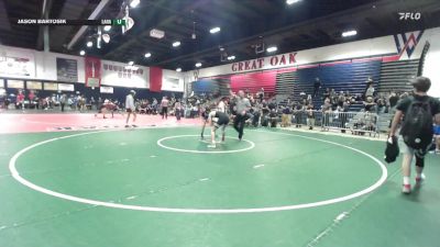 126 lbs Cons. Round 5 - Jason Bartosik, La Habra vs Hunter Besneatte, Chaparral