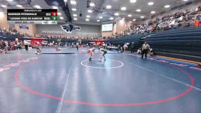 138 lbs 3rd Place Match - Luciana Vega De Alencar, Prosper Rock Hill vs Madison Fitzgerald, Rockwall