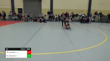 60 lbs 3rd Place Match - Brooks Lanners, Dakota Boyz Wrestling Club vs Maclin Sorensen, MN Elite