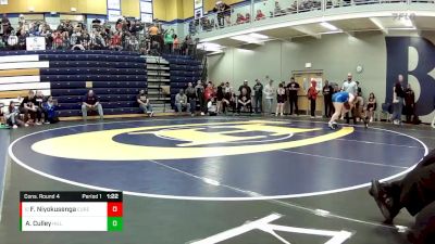 155 lbs. Cons. Round 4 - Florida Niyokusenga, Eureka vs Alleigh Culley, Hillsboro