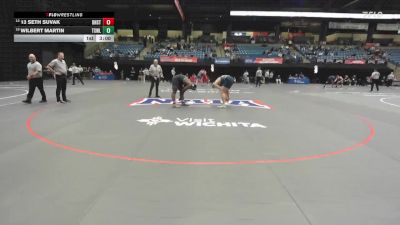 285 lbs Cons. Round 2 - Wilbert Martin, Texas Wesleyan vs 13 Seth Suvak, Dickinson State