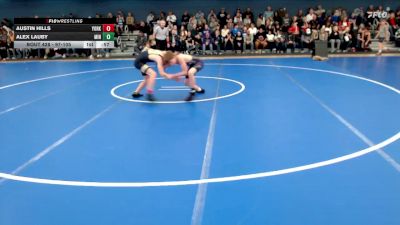 97-105 lbs Round 3 - Austin Hills, York vs Alex Lauby, Minden