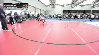 162-H lbs Round Of 16 - Alphonse Milano, Fisheye vs Dylan McGuinness, North Hunterdon, NJ