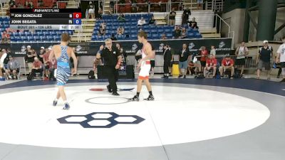 126 lbs Champ. Rd Of 128 - Jon Gonzalez, Iowa vs John Segata, Pennsylvania