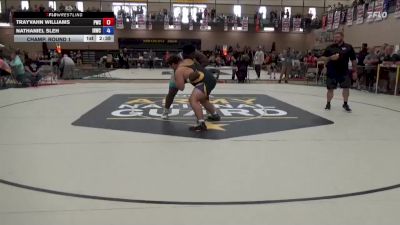 285 lbs Champ. Round 1 - Trayvahn Williams, Premier Wrestling Center vs Nathaniel Sleh, Iron Rams Wrestling Club