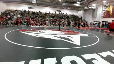 120 lbs 17th Place Match - Rachel Ossola, Prairie View vs Zoe Gabel, Pine Creek