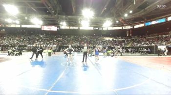 100 lbs Cons. Round 2 - Ella Risteen, LaGrande vs Murphee Balich, Coeur D Alene