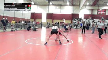 120 lbs Consi Of 4 - Samuel Baker, Smittys Barn vs Logan Medeiros, Iron Faith