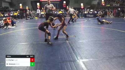 56 lbs Semifinal - Zoey Eicher, Albert Gallatin vs MaKenna Watson, Avon Grove