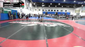 126 Boys Cons. Round 3 - Ethan Vinoray, Patrick Henry vs Isaiah Rosales, Oceanside