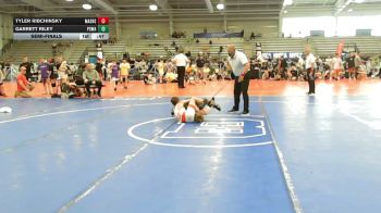 80 lbs Semifinal - Tyler Ribchinsky, Mat Assassins Black - EL vs Garrett Riley, POWA - EL