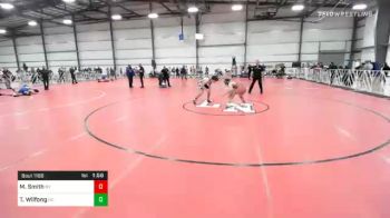 170 lbs Quarterfinal - Malachi Smith, NY vs Tre Wilfong, NC