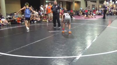 100 lbs Round 4 (6 Team) - Cooper Combs, Team TN vs Abram Whitaker, NC National Team Gold