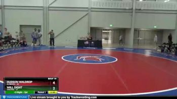 126 lbs Placement Matches (8 Team) - Hudson Waldrop, Alabama vs Will Dight, Virginia