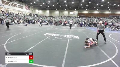 65 lbs Quarterfinal - Artem Burov, Sacramento Wrestling Bears vs John Motes, Gold Rush Wrestling