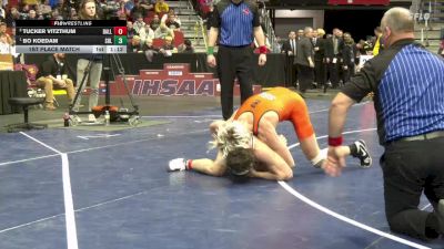 2A-165 lbs 1st Place Match - Bo Koedam, Sergeant Bluff-Luton vs Tucker Vitzthum, Ballard