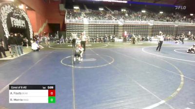 49 lbs Consi Of 8 #2 - Axton Fouts, Bear Cave vs Rocko Morris, Magic City Wrestling Club