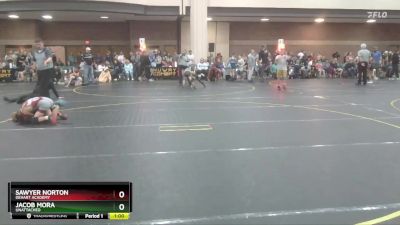 75 lbs Cons. Semi - Casey Harris, Contenders vs Hudson Juarez, Ares