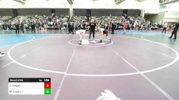 128-H lbs Round Of 64 - Connor Dugan, . vs Michael Lupo, St. John Vianney