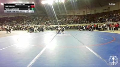 B3A-132 lbs Quarterfinal - Jace Lillie, Ok Christian School vs Hudson Farris, Lincoln Christian