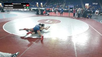 157 lbs Quarterfinal - Nick Ferro, Natick vs Luke Calder, Saint John's Prep
