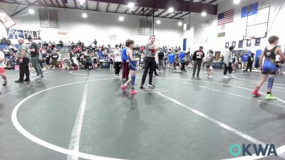 73 lbs Rr Rnd 3 - Baker Lathum, Noble Takedown Club vs Tanion Green, Harrah Little League Wrestling