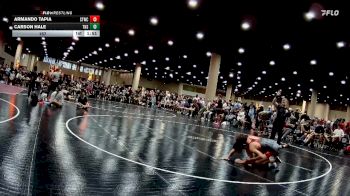 157 lbs Round 1 (6 Team) - Armando Tapia, Stars WC vs Carson Hale, Team North Sip