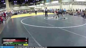 182 lbs Round 3 (8 Team) - Landen Moss, Social Circle vs Matthew Tucker, Tallahassee War Noles