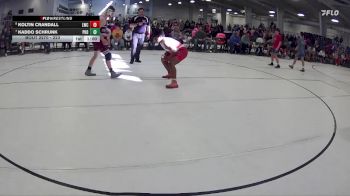 223 lbs Cons. Round 3 - Koltin Crandall, Louisville Wrestling Club vs Kaddo Schrunk, Pender Kid Dragon